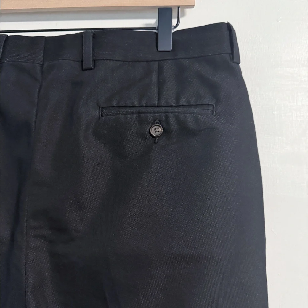 Ralph Lauren Black Chinos Men 38 Short 26 Inseam Straight Leg Hemmed
